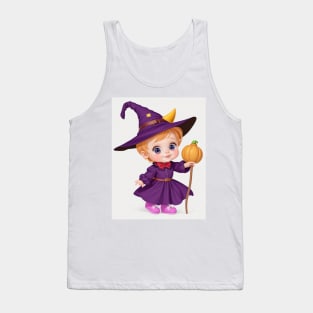 Cute Baby Witch Tank Top